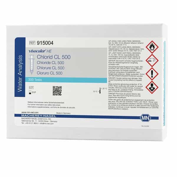 Titrimetric test kit VISOCOLOR HE Chloride CL 500 | CSQ Analytics