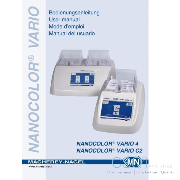 Manual for heating block CSQ Analytics