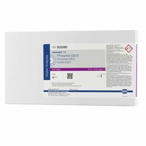 Colorimetric test kit VISOCOLOR HE Phosphate (DEV), for low ...