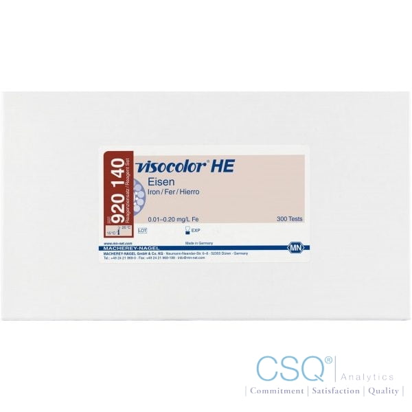 Colorimetric test kit VISOCOLOR HE Iron, refill pack | CSQ Analytics