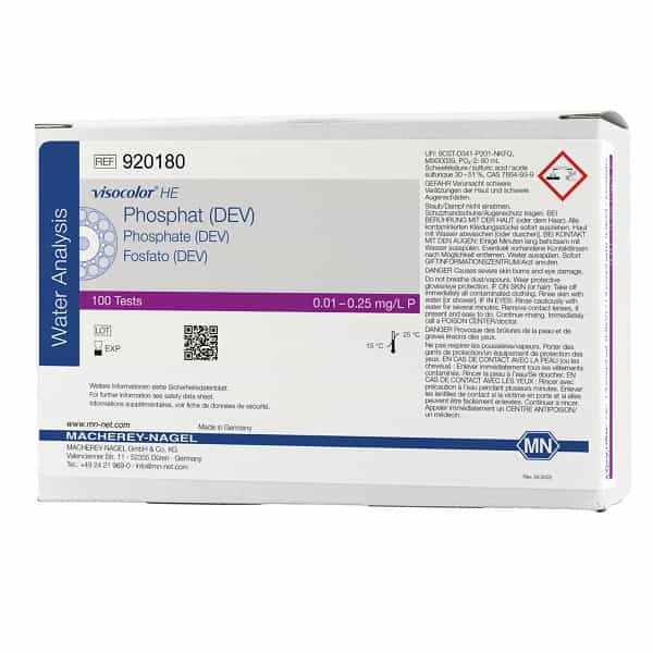 Colorimetric test kit VISOCOLOR HE Phosphate (DEV), refill pack | CSQ ...