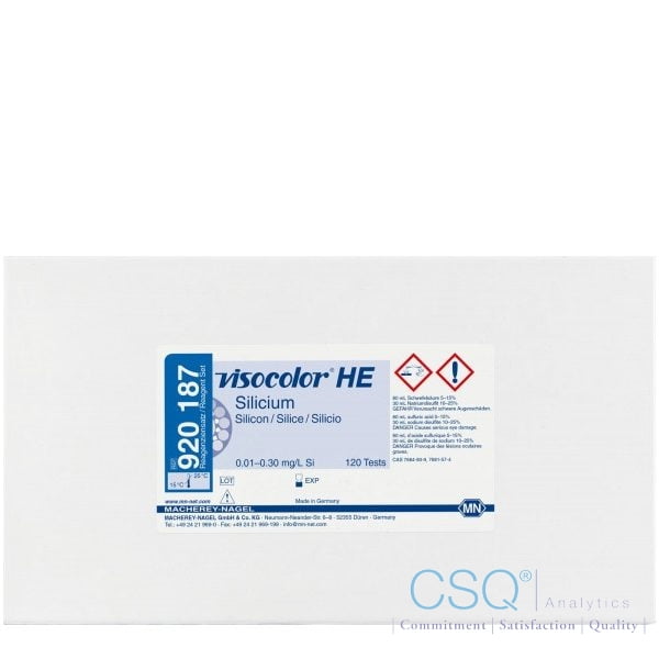 Colorimetric test kit VISOCOLOR HE Silicon, refill pack | CSQ Analytics
