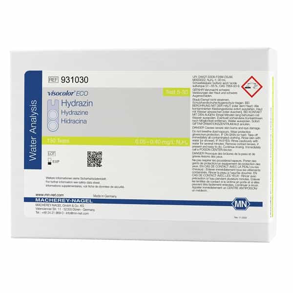 Colorimetric test kit VISOCOLOR ECO Hydrazine | CSQ Analytics
