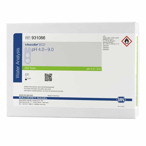 Colorimetric test kit VISOCOLOR ECO pH 4.0–9.0 | CSQ Analytics
