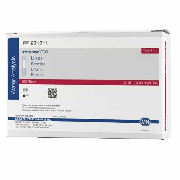 Colorimetric test kit VISOCOLOR ECO Bromine, refill pack | CSQ Analytics
