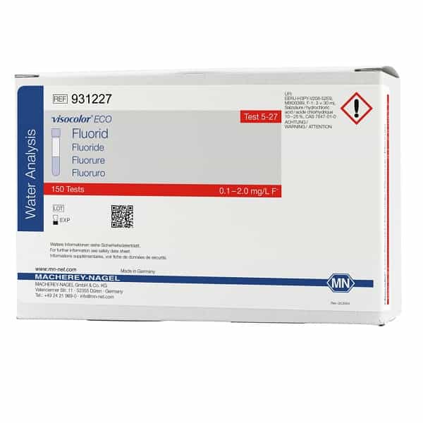 Colorimetric test kit VISOCOLOR ECO Fluoride, refill pack | CSQ Analytics