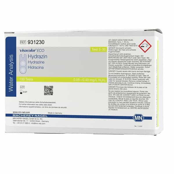 Colorimetric test kit VISOCOLOR ECO Hydrazine, refill pack | CSQ Analytics