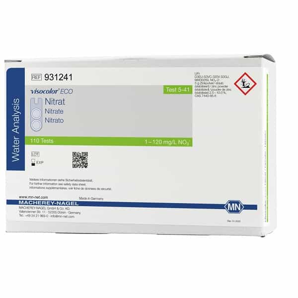 Colorimetric test kit VISOCOLOR ECO Nitrate, refill pack | CSQ Analytics