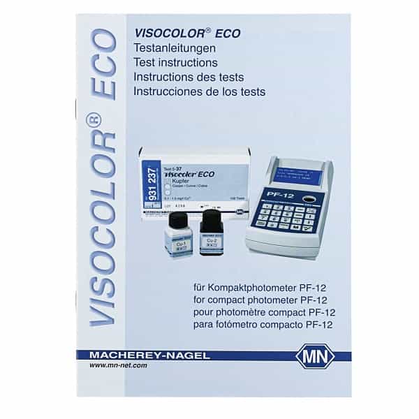Test instructions for VISOCOLOR ECO on PF‑12 | CSQ Analytics