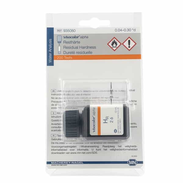 Colorimetric test kit VISOCOLOR alpha Residual hardness | CSQ Analytics